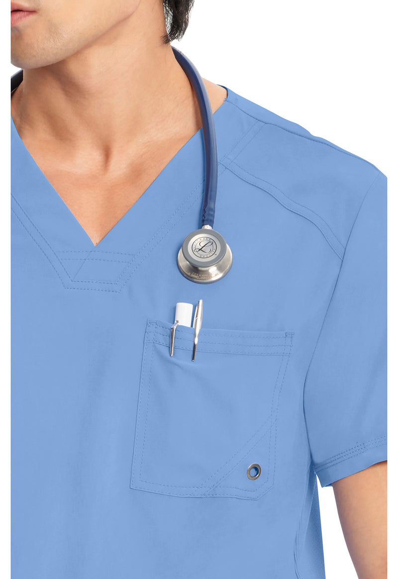 Ciel - Men's V-Neck Scrub Top (View 3)