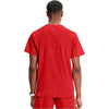 red - Men's V-Neck Top