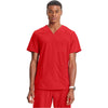 red - Men's V-Neck Top