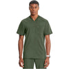 olive - Men's Tuckable V-Neck Top