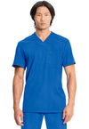 Royal - Cherokee IN Infinity Men Scrub Top - Front View