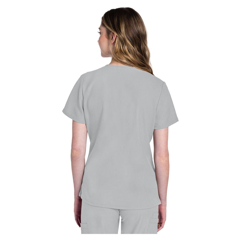 grey - V-Neck Top