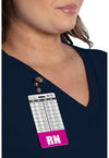 Navy - Women's V-Neck Scrub Top (View 2)