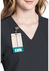 Pewter - Women's V-Neck Scrub Top (View 2)