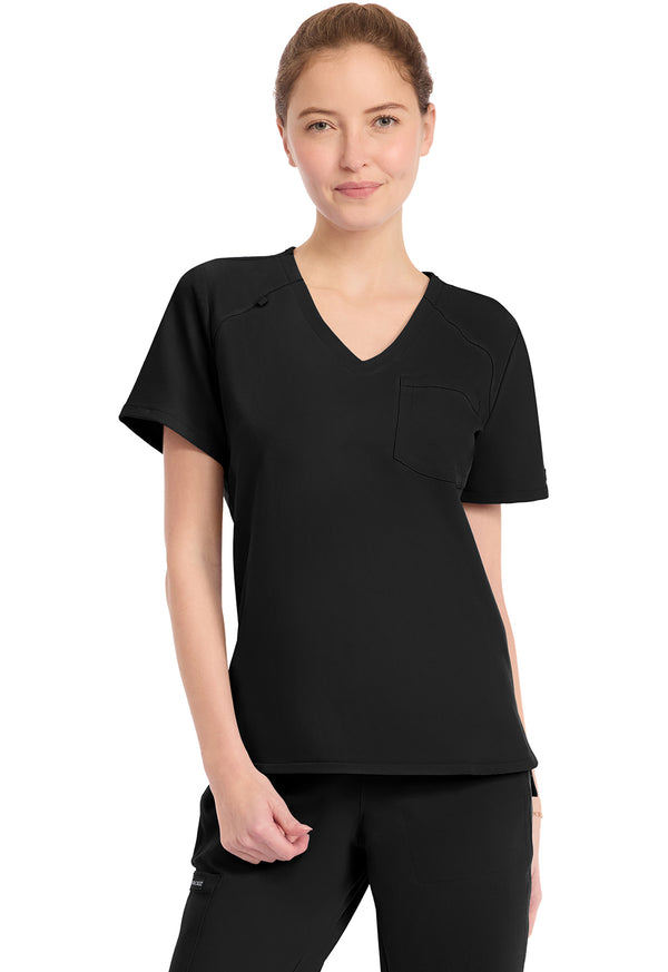 Women's Tuck-in V-Neck Scrub Top