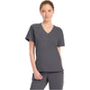 pewter - Women's Tuck-in V-Neck Top
