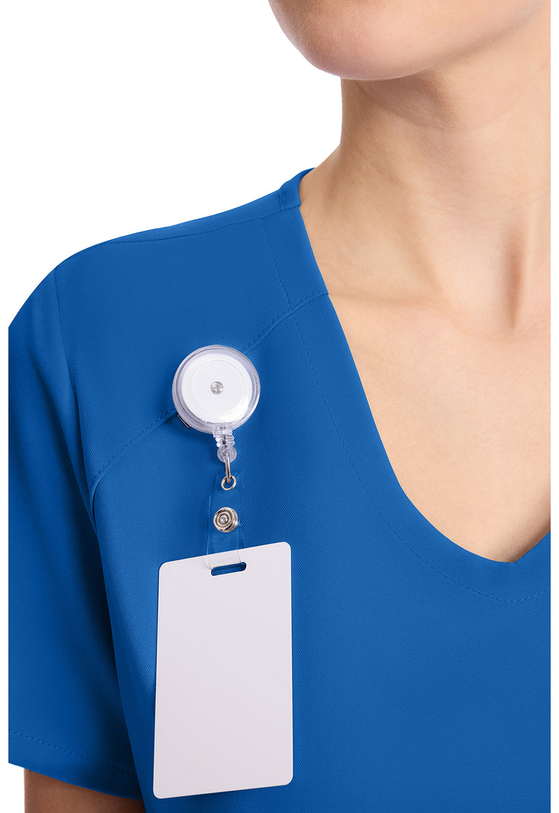 royal - Women's Tuck-in V-Neck Top (View 2)