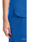Royal - Women's Tuck-in V-Neck Scrub Top (View 4)