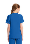 Royal - Cherokee WW Originals Ultra Women Scrub Top - Back View