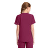 wine - Women's Tuck-in V-Neck Top