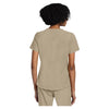 khaki - V-Neck Top