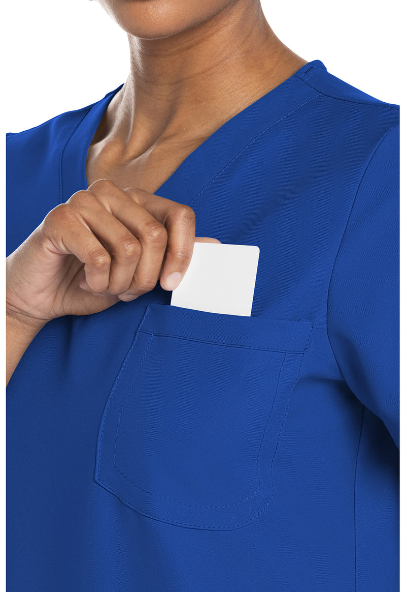 Royal - Women's V-Neck Scrub Top (View 2)