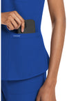 Royal - Women's V-Neck Scrub Top (View 3)