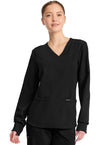 Black - Long Sleeve Modesty Top