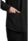 Black - Long Sleeve Modesty Top (View 3)