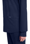 Navy - Long Sleeve Modesty Top (View 2)
