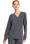 Pewter - Long Sleeve Modesty Top