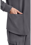 Pewter - Long Sleeve Modesty Top (View 3)
