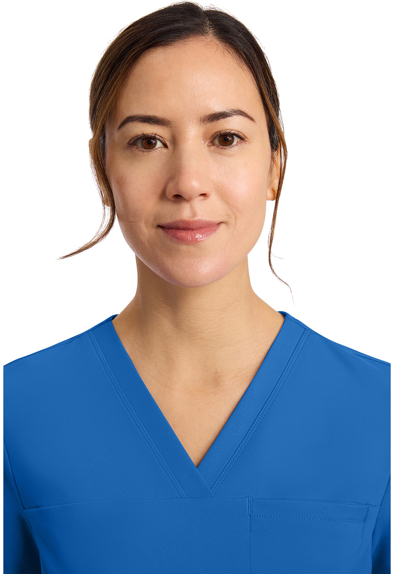 Royal - Women's Tuck in Scrub Top (View 2)