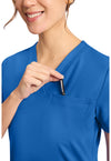 Royal - Women's Tuck in Scrub Top (View 3)