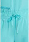 Aqua Cove - Women's Mid Rise Drawstring Tapered Leg Scrub Pants – Regular (View 2)