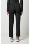 Black - Cherokee Allura Women Scrub Pants - Back View