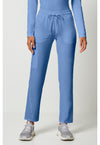 Ciel Blue - Cherokee Allura Women Scrub Pants - Front View