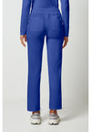 Galaxy Blue - Cherokee Allura Women Scrub Pants - Back View