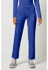 Galaxy Blue - Cherokee Allura Women Scrub Pants - Front View