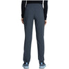 pewter - Mid Rise Drawstring Tapered Leg Pant