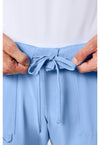 Ciel Blue - Men's Fly Front Cargo Scrub Pants (View 4)