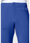 Galaxy Blue - Men's Fly Front Cargo Scrub Pants (View 4)