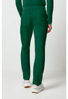 Hunter Green - Cherokee Allura Men Scrub Pants - Back View