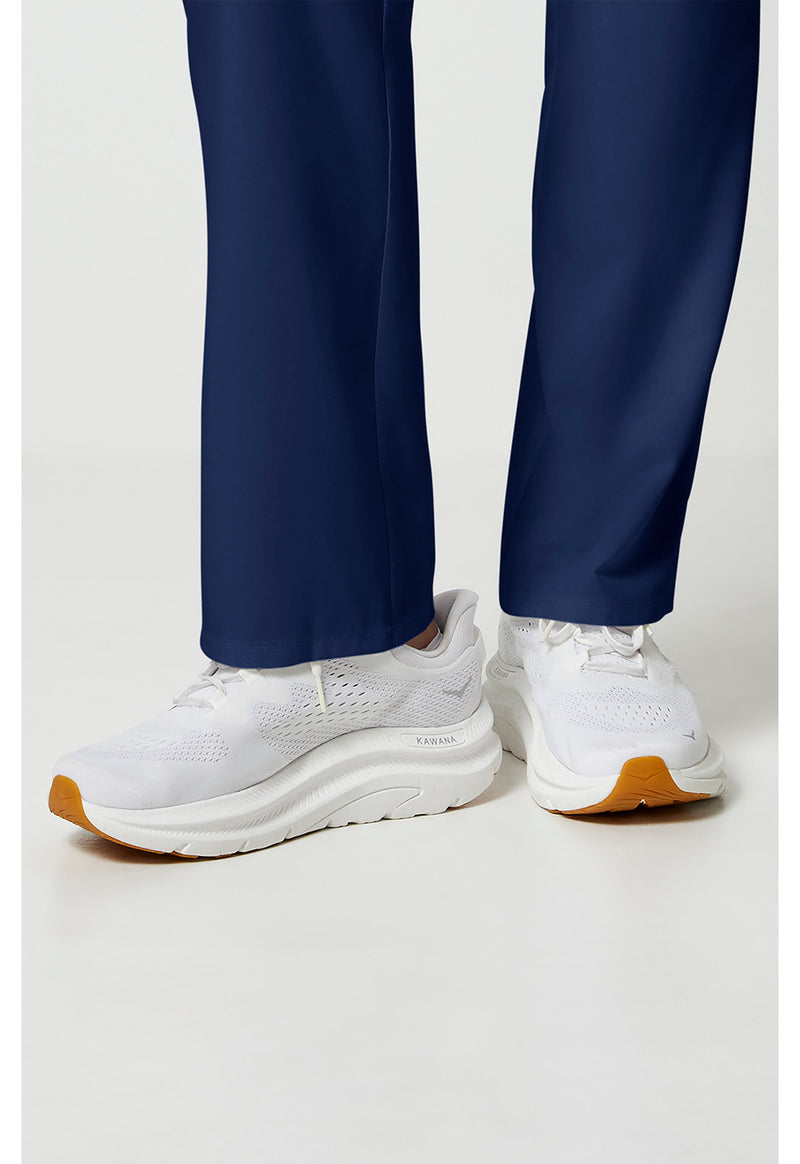 Navy - Men's Fly Front Cargo Scrub Pants (View 4)