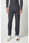 Pewter - Cherokee Allura Men Scrub Pants - Front View