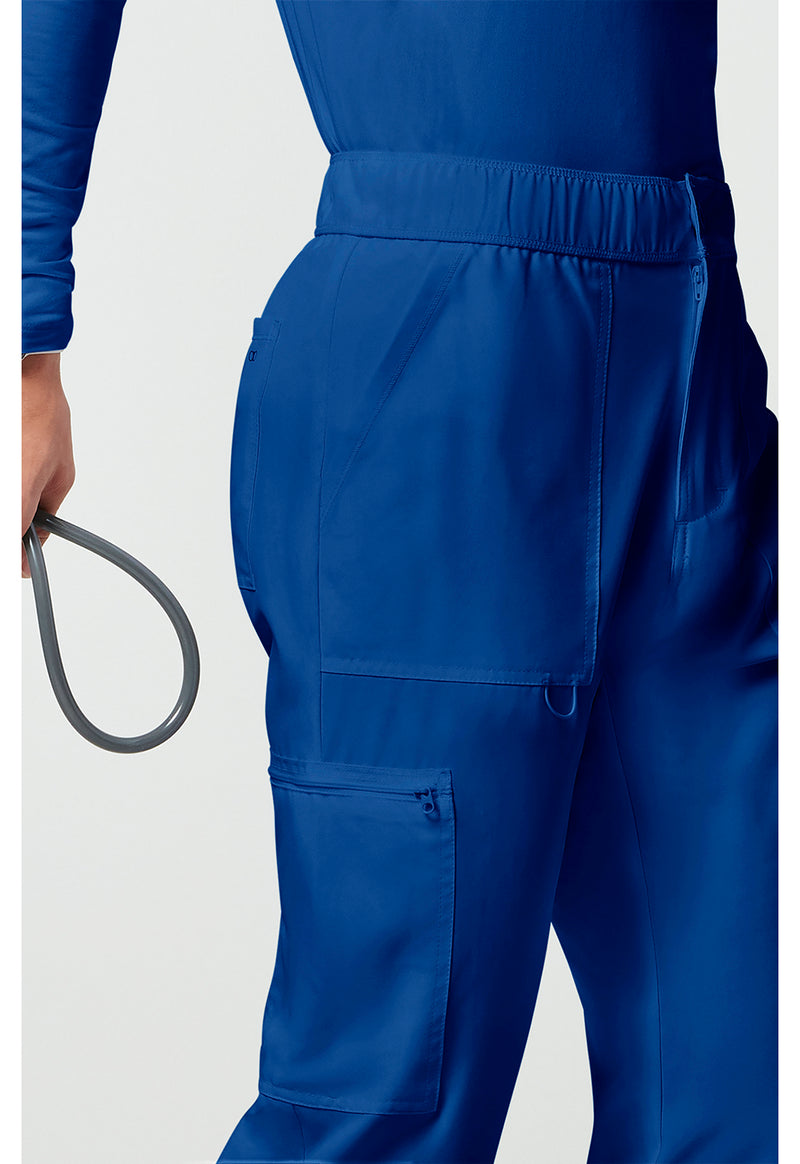 Royal - Men's Fly Front Cargo Scrub Pants (View 3)