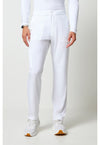 White - Cherokee Allura Men Scrub Pants - Front View