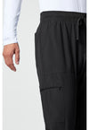 Black - Men's Mid Rise Jogger (View 3)
