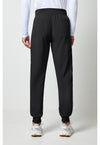 Black - Cherokee Allura Men Scrub Pants - Back View