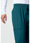 Caribbean Blue - Men's Mid Rise Jogger (View 3)