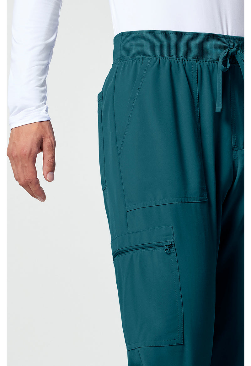 Caribbean Blue - Men's Mid Rise Jogger (View 3)
