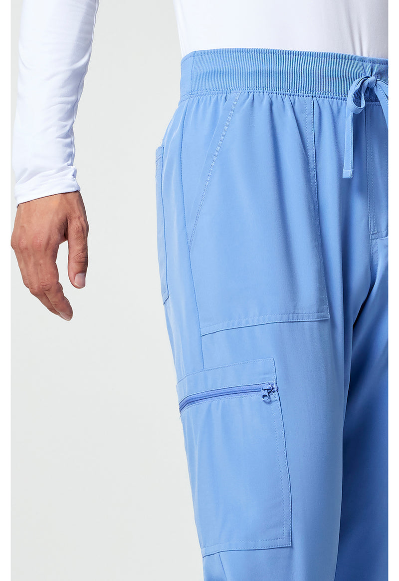 Ciel Blue - Men's Mid Rise Jogger (View 3)