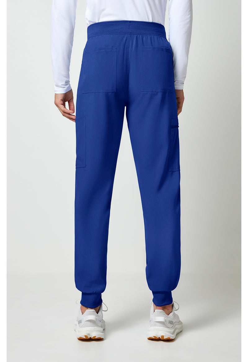 Galaxy Blue - Cherokee Allura Men Scrub Pants - Back View
