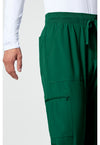 Hunter Green - Men's Mid Rise Jogger (View 3)
