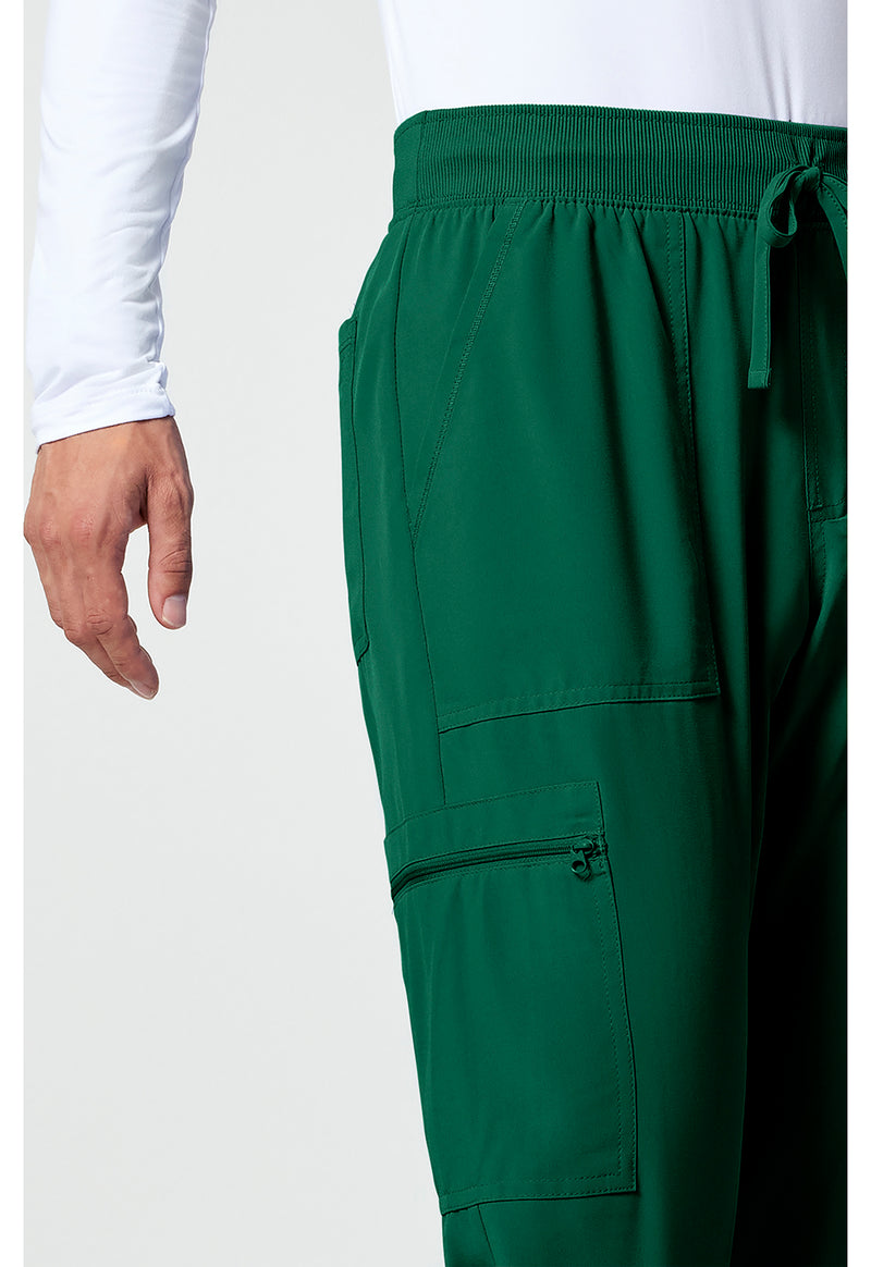 Hunter Green - Men's Mid Rise Jogger (View 3)