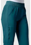 Caribbean Blue - Women's Mid Rise Jogger (View 4)
