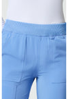 Ciel Blue - Women's Mid Rise Jogger (View 2)