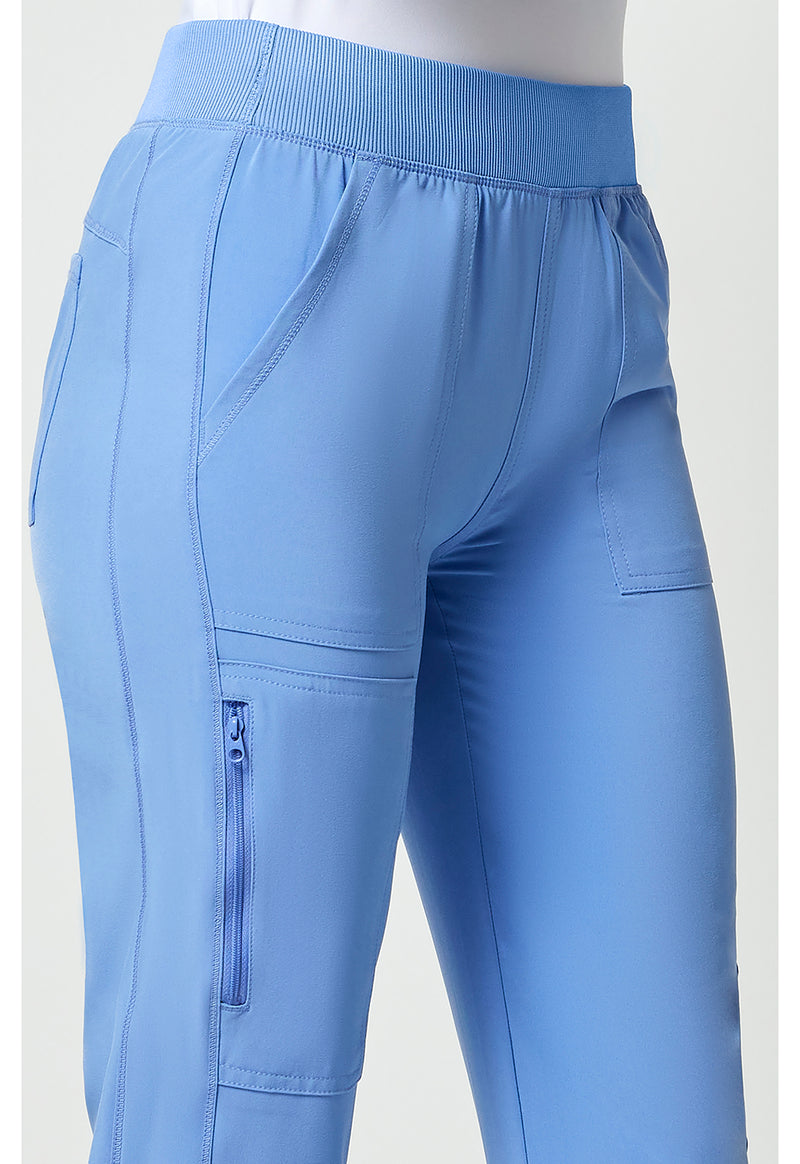 Ciel Blue - Women's Mid Rise Jogger (View 4)