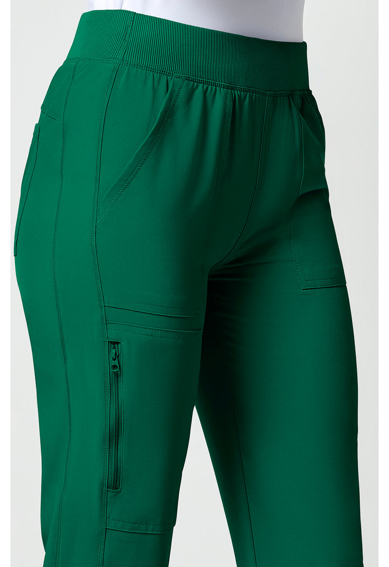 Hunter Green - Women's Mid Rise Jogger (View 4)