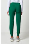 Hunter Green - Cherokee Allura Women Scrub Pants - Back View